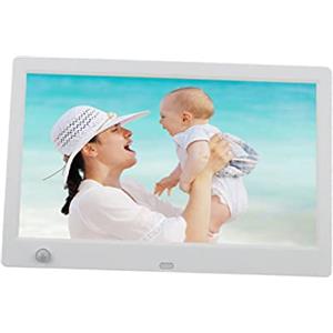 jojofuny 7 foto dell'album elettronico chiavetta usb cornice digitale digital frame Altoparlanti incorporati cornice-digitale digital picture frame cornice per foto digitali bianca