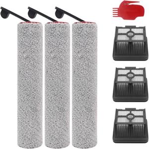 DingGreat Accessori per aspirapolvere Dreame H12 Pro/H12 Dual/H13 Pro/H13 Pro Plus senza fili per aspirapolvere a umido e a secco, contiene 3 spazzole principali, 3 filtri cartuccia HEPA, 1 spazzola