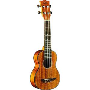 EKO GUITARS | Uku Duo Ukulele Soprano in Tiglio Naturale con Borsa Inclusa; Leggero e Compatto; Suono Chiaro e Brillante; Perfetto per lo Studio, il Tempo Libero e l'Intrattenimento