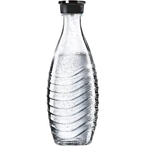 SodaStream Caraffa di vetro con tappo per gasatori Penguin e Crystal, 615 ml