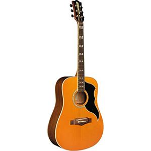 EKO GUITARS - Ranger VI VR Eq Natural Top Stained, Chitarra Acustica Elettrificata con Sistema Fishman Sonitone,Forma Dreadnought, Top in Abete, Fasce e Fondo in Mogano, Colore Natural Top Stained