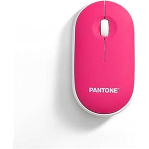 Pantone Celly, Mouse Con Dongle Linea, Mouse Wireless con Silent Click, Leggero e Sottile, DPI Regolabile, con Dongle Integrato, Compatibilità Universale, Peach Rose