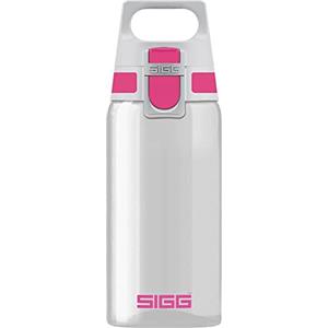 Sigg Total Clear One Berry Borraccia Tritan (0,5 L), Borraccia Ermetica e Priva di Sostanze Nocive, Leggerissima Borraccia Design in Tritan