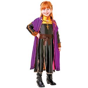 Rubie's Rubies Costume Anna Travel Frozen 2, Disney, Principessa, Taglia M, 5-6 anni (300467-M)