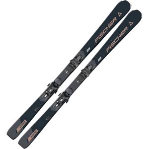 Fischer Sci alpinismo da donna Carvingski On-Piste-Rocker - Fischer Aspire SLR - 160 cm - con attacco RS9 SLR Z3 - 9 - All Mountain Ski - adatto per principianti e esperti