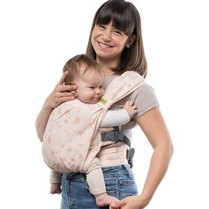 Boba Bliss Fascia Porta Bebe - Marsupio Neonato o Bambino 2 in 1 - Fascia Neonato Senza Nodi - Ideale per la Salute dei Fianchi - Marsupio Bambino Soffice ed Ergonomica - 3,2 a 16 Chili