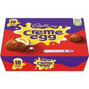 Cadbury Creme Egg Confezione da 10, 400g