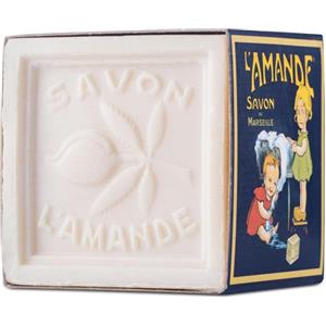 L'Amande Cubo Sapone di Marsiglia 400g - Vero Sapone Extra Puro, Delicato sui Tessuti e Senza Profumo