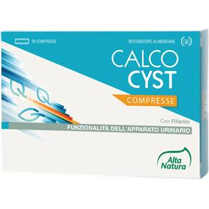 Alta Natura Calcocyst - Integratore Alimentare per il Benessere delle Vie Urinarie - 30 Compresse