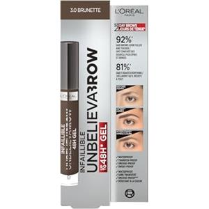 L'Oréal Paris Unbelievabrow, Gel per Sopracciglia a Lunga Tenuta Waterproof, Colore: Auburn (6.32) , 3,4 ml