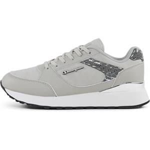 Champion RR Champ Plat Chromo W Low, Sneakers Donna, Grigio/Grigio Scuro (ES013), 40.5 EU