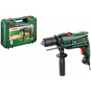 Bosch Home and Garden Bosch Trapano Elettrico a Percussione EasyImpact 600 (600 W, in Valigetta), Verde, 1/2 pollice