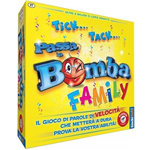 Giochi Uniti - Passa la Bomba Family, Gioco da tavolo, Edizione italiana, 3 - 8 giocatori GU639