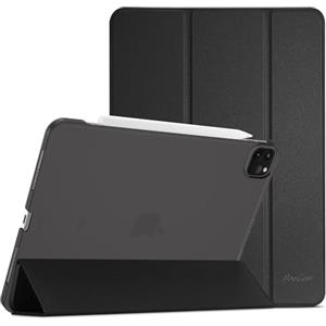 ProCase Custodia per iPad Pro 11 Pollici 2022/2021/2020/2018, Cover per iPad Pro 11 4a/3a/2a/1a Generazione, Ultra Sottile Leggero Cover con Auto Svegliati/Sonno -Nero