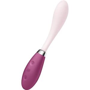 Satisfyer 'G-Spot Flex 3' Satisfyer, 23 cm, vibratore per punto G, malleabile e flessibile, 2 motori, colore:rosso