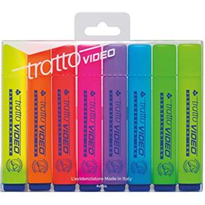 Tratto Video Evidenziatori Multicolore