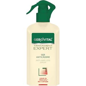 Gerovital Tratament Expert Siero Anticaduta Capelli Senza Risciacquo 150 ml | Riduce la caduta, rinforza la radice e stimola la crescita sana dei capelli. Trattamento Anticaduta