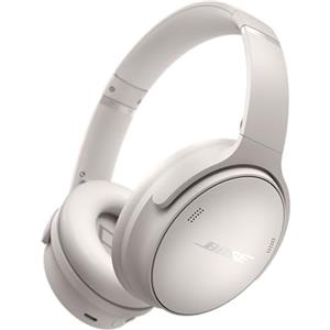 Bose QuietComfort Headphones Cuffie con Cancellazione del Rumore Wireless e Bluetooth 5.1 Over-ear con Durata della Batteria Fino a 24 Ore, Bianco Fumo