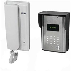 Rarotech KIT CITOFONO MONOFAMILIARE PER ESTERNO A 2 FILI COMPLETO CON PULSANTE APERTURA