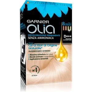 Garnier Olia Decolorazione Superbiondo Estremo D - Formula senza ammoniaca arricchita con oli per un biondo intenso