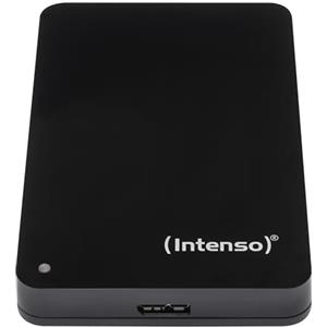 Intenso Memory Case 4 TB Portable Hard Drive, Black | Registratore dati portatile nero, lettura 85 MB/s, ideale per PC, laptop e Mac, include cavo USB-A e