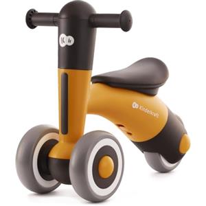 kk Kinderkraft Kinderkraft MINIBI Bici senza pedali 1 anno, Bicicletta leggere per bambini, Sedile regolabile, Facile da pulire, Giallo