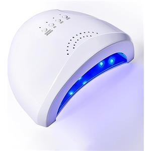 NexusTech® Lampada UV LED Unghie 48W per Ricostruzione Unghie, Fornetto Unghie Semipermanente o Gel Unghie, Portatile con Tecnologia di Asciugatura Avanzata, Adatto a Mani e Piedi