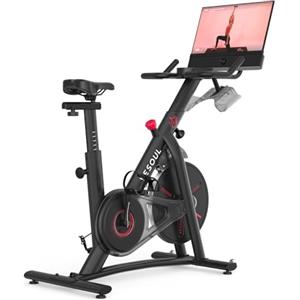 Yesoul G1M Plus indoor Spinning bike, cyclette per allenamento a casa, cyclette da casa con schermo ruotabile e altoparlanti quadrupli, spin bike Cardio training Fitness bike, 160 kg caricabile