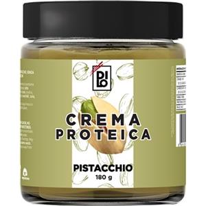 DILO - Crema Proteica Spalmabile al Pistacchio, Senza Zuccheri Aggiunti, Senza Glutine, con il 25% di Proteine - 180gr