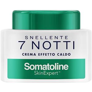 Somatoline SkinExpert, Snellente 7 Notti Crema Effetto Caldo, Trattamento Corpo Anticellulite, Ultra Intensivo con Estratto di Alga Rossa, 250ml