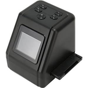 Sxhlseller Mini Scanner per Diapositive per Pellicole Digitali, Schermo LCD TFT IPS HD da 2,0 Pollici, Conversione di 135 126 110 Diapositive per Pellicole Super 8 Mm in Negativi Colore Nero