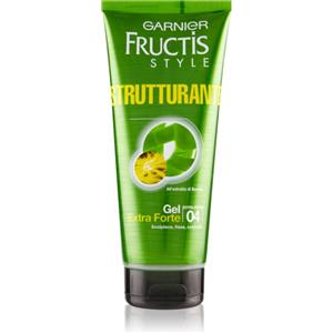 Garnier Fructis Style Gel per Capelli Extra Forte 200ml - Fissaggio Duraturo con Estratto di Bambù