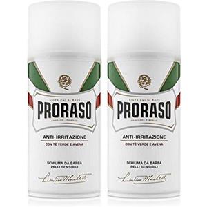 Proraso Schiuma da barba bianca, 300 ml, confezione da 2