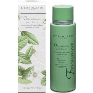 L'Erbolario Frescaessenza Olio Vellutante per il Corpo 100 ml - Nutriente e Idratante con Oli Naturali