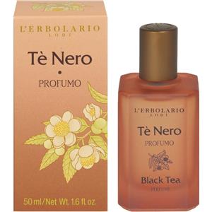 L'Erbolario Tè Nero Profumo Unisex 50ml - Eau de Parfum con Note di Bergamotto, Tè Nero e Vaniglia