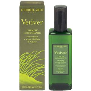 L'Erbolario Vetiver Lozione Deodorante 100ml - Freschezza e Comfort con Estratti Naturali