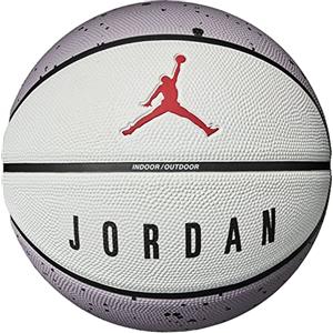 Nike Jordan Pallone da Basket Playground 8P 2.0 Misura 7 (CEMENT GREY/WHITE/BLACK/FIRE RED) (JD4014)