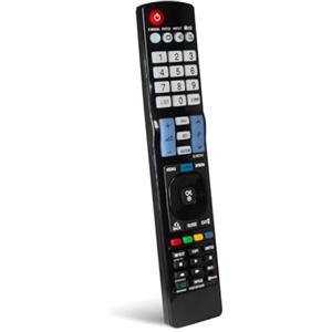 OcioDual Telecomando Universale AKB73615309 per LG TV, Telecomando Compatibile con LG Smart TV, 32LE5300, 42PJ350, 42LE5300, Sincronizzazione Automatica, Pulsanti Specifici