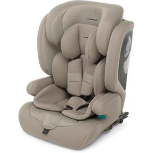 Foppapedretti Seggiolino Auto Tender I-Size da 76 e 150 cm di altezza, Test di impatto laterale Safe Body Protection, Doppia Omologazione (con e senza Isofix), Protezione Comfort Kid Pad, Sand