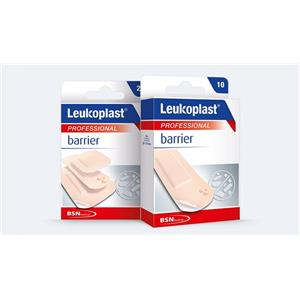 Leukoplast Barrier Cerotti Antibatterici 72x22mm - 10 Pezzi, Traspiranti e Impermeabili