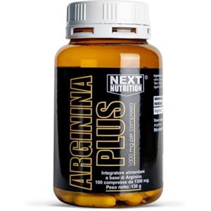 Hyper Next Nutrition Arginina Plus 1000mg per Compressa - Integratore Alimentare per Sportivi - Produzione di Ossido Nitrico, Incremento Massa Muscolare, Alto Dosaggio per Performance Ottimali - 100 CPR