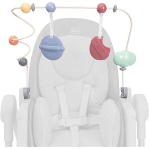 Chicco Barra Gioco Polly Armonia - Compatibile con Seggiolone, Stimola Sensi e Sviluppo Motorio