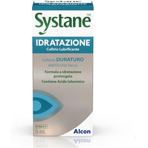 Systane IDRA Gocce oculari 5ml - Sollievo prolungato per occhi secchi e stanchi, compatibile con lenti a contatto