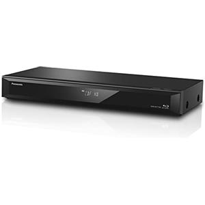 Panasonic DMR-BCT760AG - Lettore Blu-Ray e registratore con sintonizzatore Twin HD DVB-C, 500 GB, 4K Upscaling, Ultra HD, Registrazione simultanea, Smart Ready, Nero