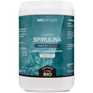 Arvesa Spirulina Biologica 500mg - 1000 compresse - GPH Diffusion
