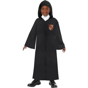 amscan 9918716 - Costume da Harry Potter Hogwarts con 4 stemmi in velcro, per bambini, età: 10-14 anni
