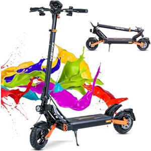 OneSportWay Kukirin G2 Pro Monopattino Elettrico, Autonomia di 58 Km & High Definition Large LCD Display, Pneumatici Tutto Terreno da 9 Pollici, Monopattino Elettrico Pieghevole per Adulti