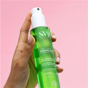 LABORATOIRES SVR Sebiaclear Spray Corpo Anti-Imperfezioni 150 ml - Formula leggera per dorso, spalle e décolleté