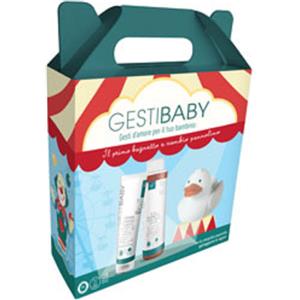 FARMACEUTICA LODIGIANA Gesti Baby Cofanetto - Crema Cambio e Olio Bagnetto per l'Igiene del Bambino