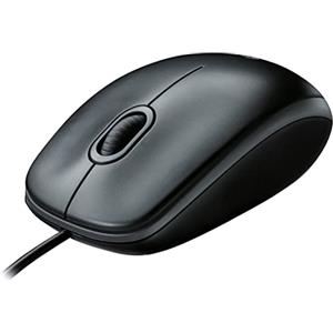 Logitech B100 mouse ottico USB 800DPI - Rotella di scorrimento - 3 Button - simmetrico